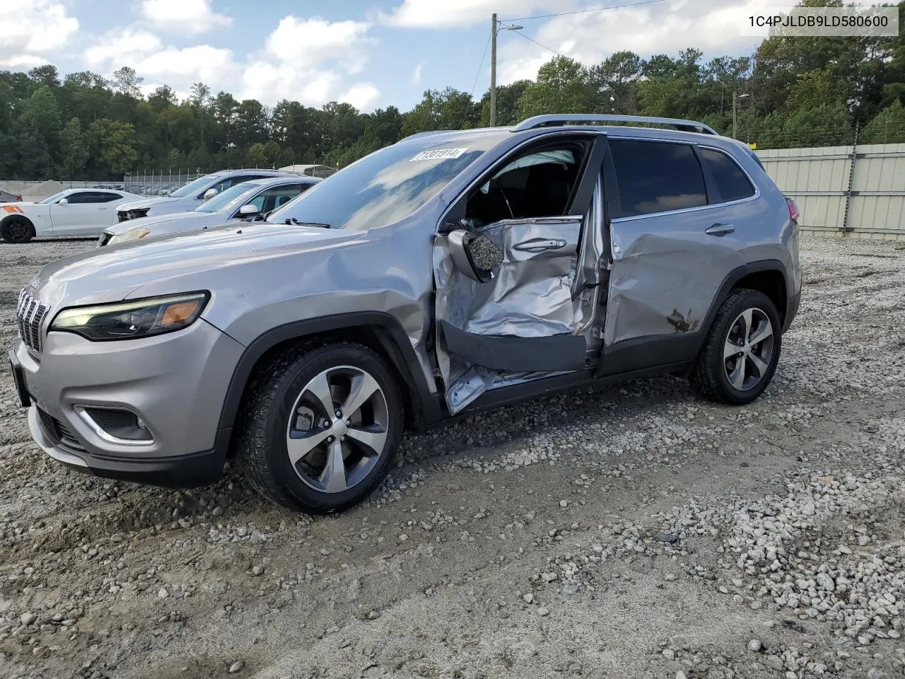 2020 Jeep Cherokee Limited VIN: 1C4PJLDB9LD580600 Lot: 71301914