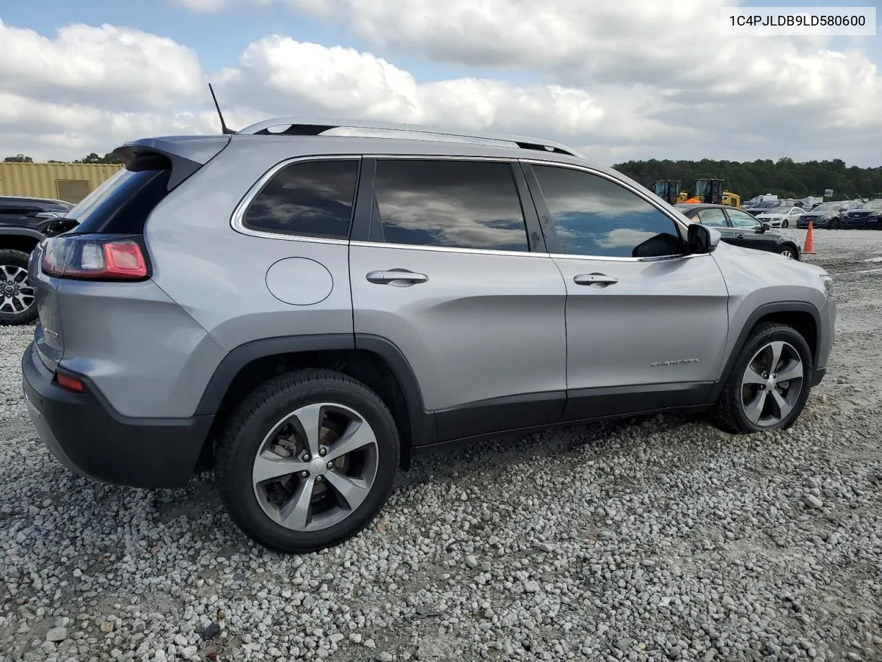 2020 Jeep Cherokee Limited VIN: 1C4PJLDB9LD580600 Lot: 71301914