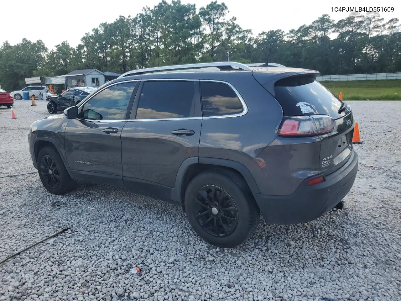 2020 Jeep Cherokee Latitude Plus VIN: 1C4PJMLB4LD551609 Lot: 71313674