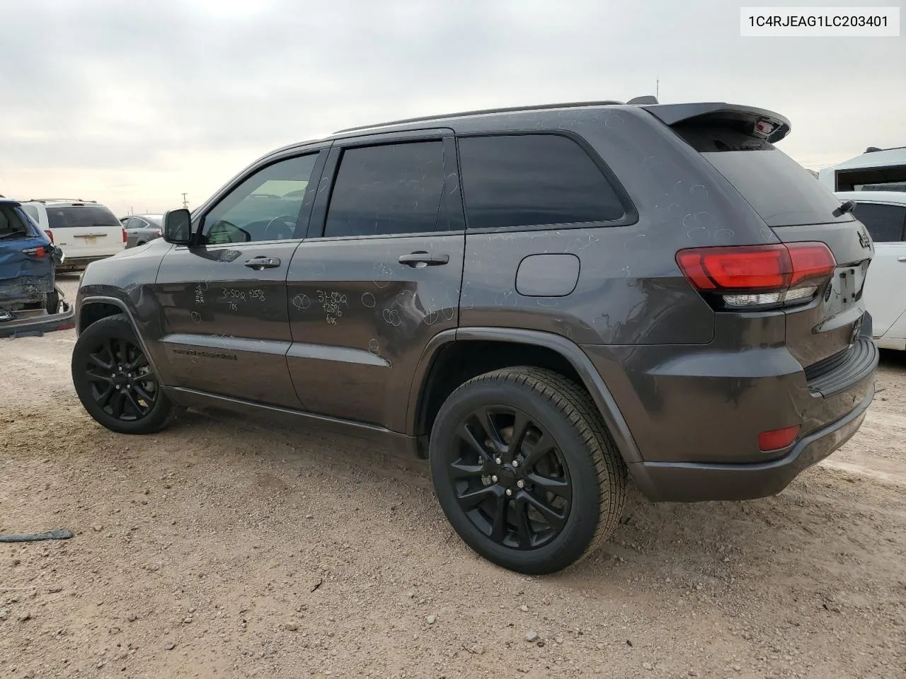 2020 Jeep Grand Cherokee Laredo VIN: 1C4RJEAG1LC203401 Lot: 71456464