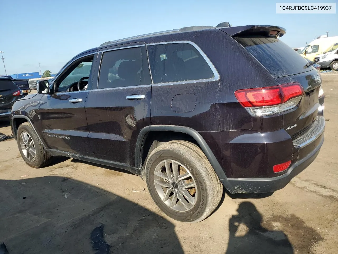 2020 Jeep Grand Cherokee Limited VIN: 1C4RJFBG9LC419937 Lot: 71572984