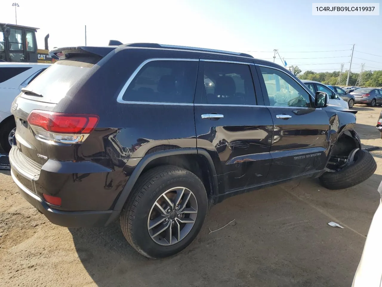 2020 Jeep Grand Cherokee Limited VIN: 1C4RJFBG9LC419937 Lot: 71572984