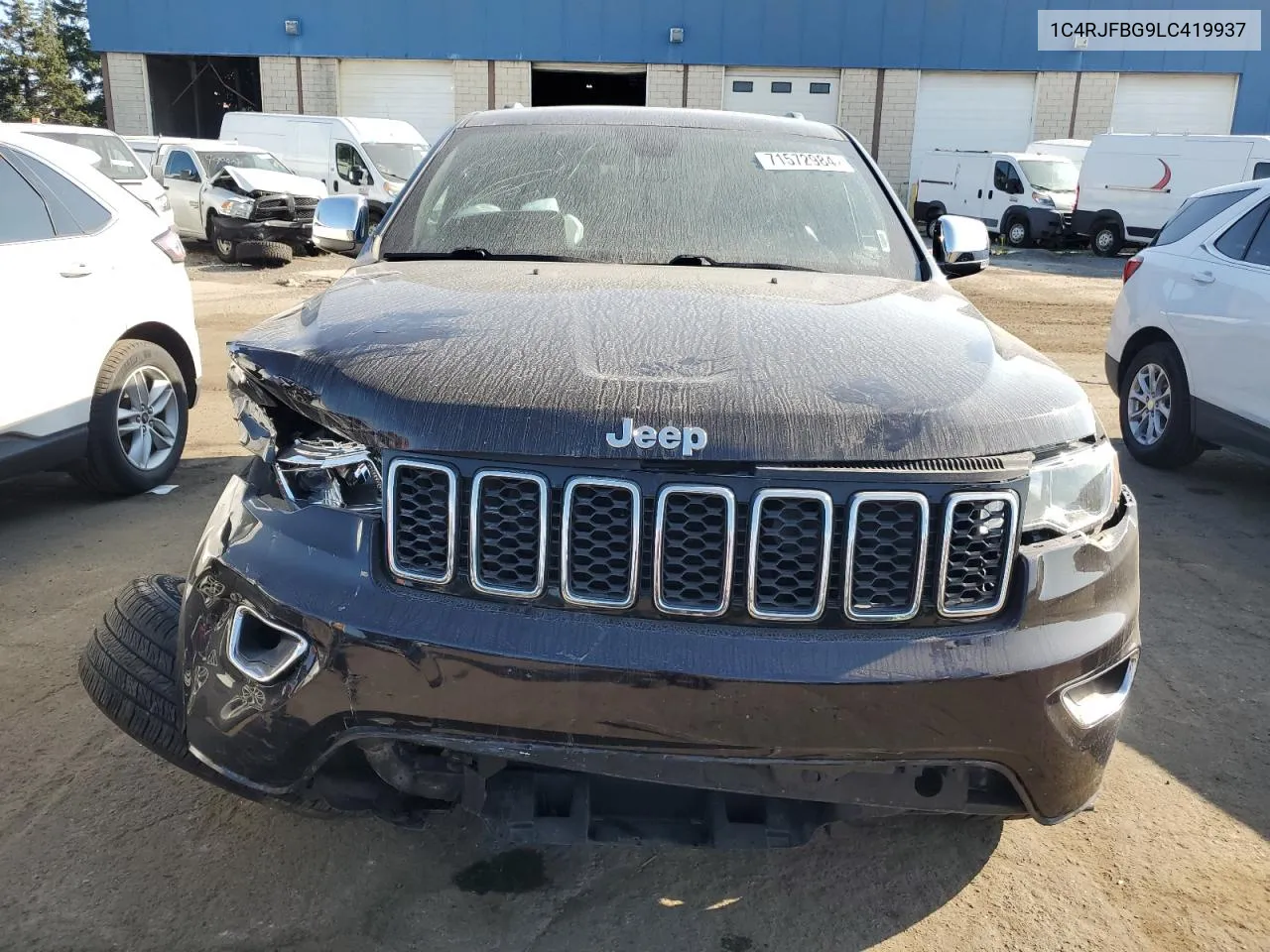 2020 Jeep Grand Cherokee Limited VIN: 1C4RJFBG9LC419937 Lot: 71572984