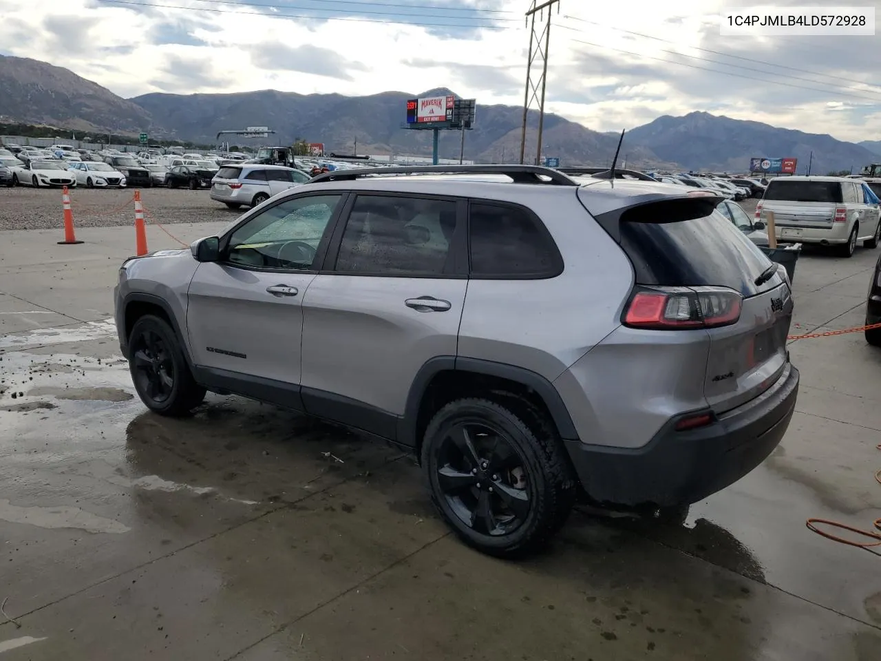 2020 Jeep Cherokee Latitude Plus VIN: 1C4PJMLB4LD572928 Lot: 71628194