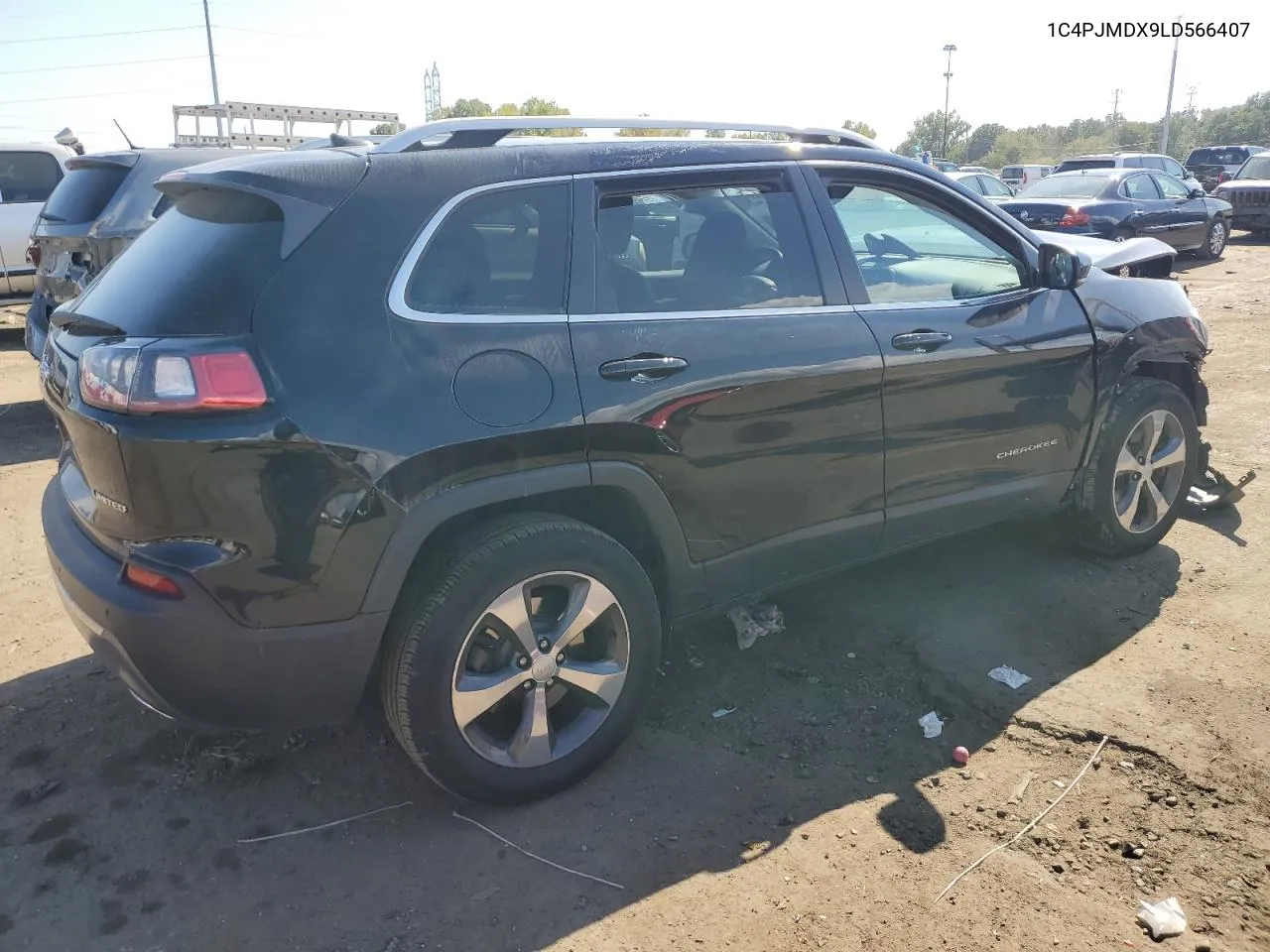 2020 Jeep Cherokee Limited VIN: 1C4PJMDX9LD566407 Lot: 71782674