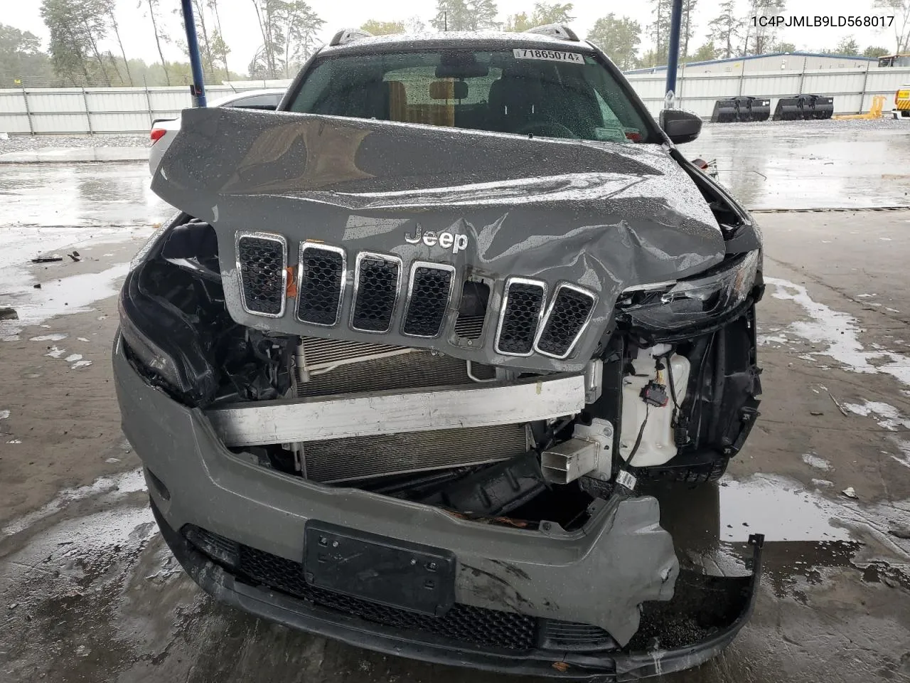 2020 Jeep Cherokee Latitude Plus VIN: 1C4PJMLB9LD568017 Lot: 71865074