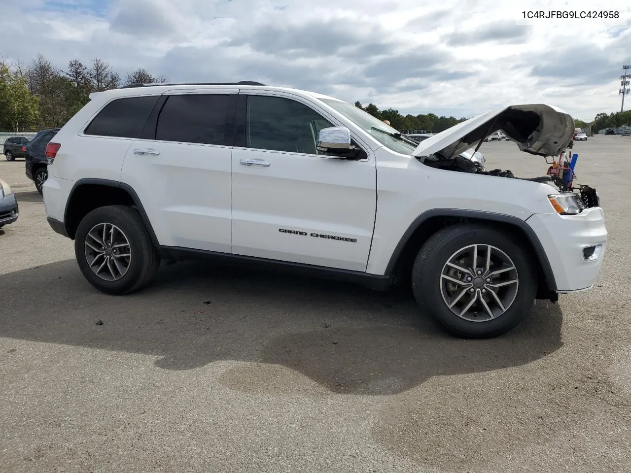 2020 Jeep Grand Cherokee Limited VIN: 1C4RJFBG9LC424958 Lot: 71908984