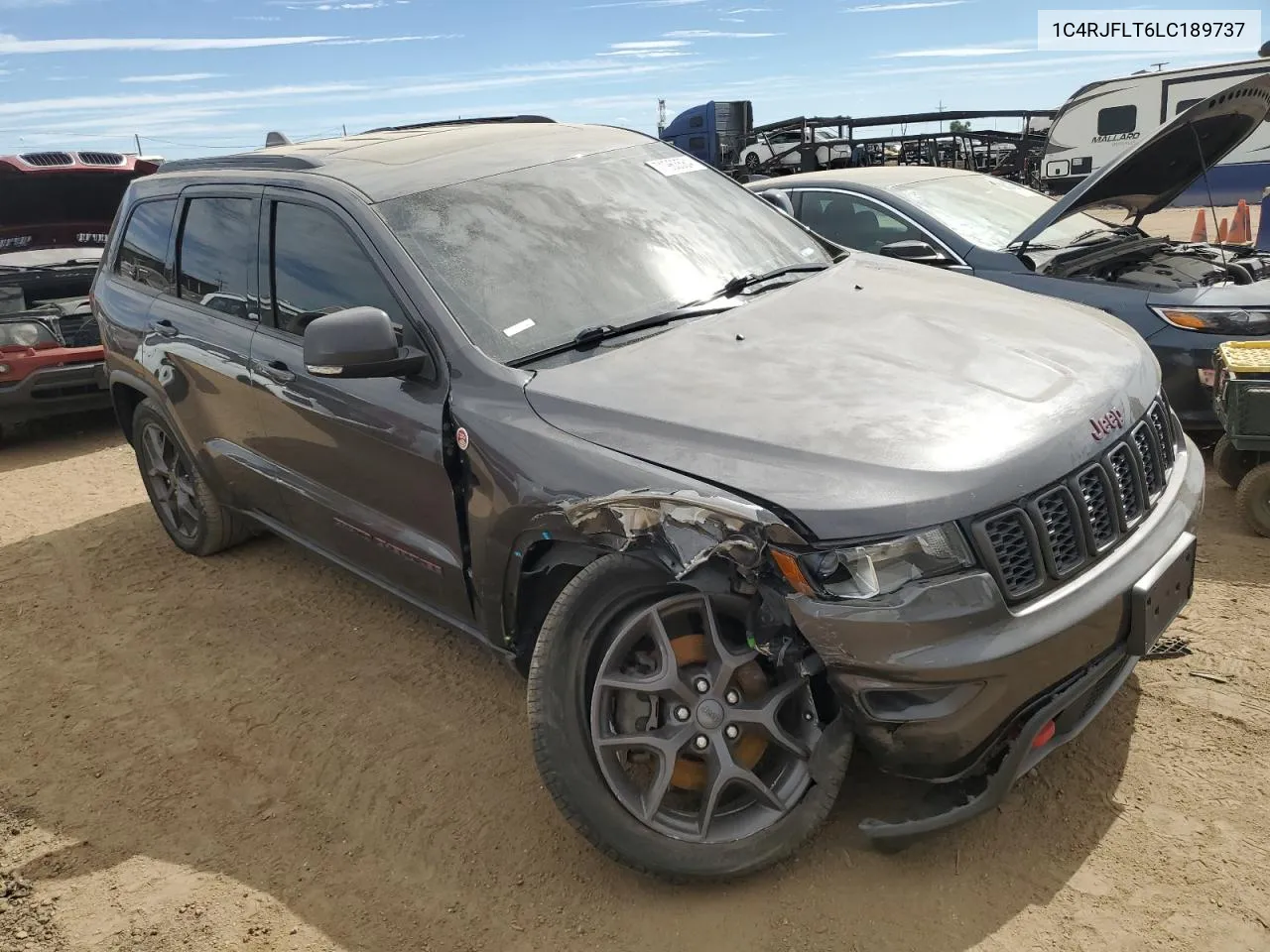 1C4RJFLT6LC189737 2020 Jeep Grand Cherokee Trailhawk