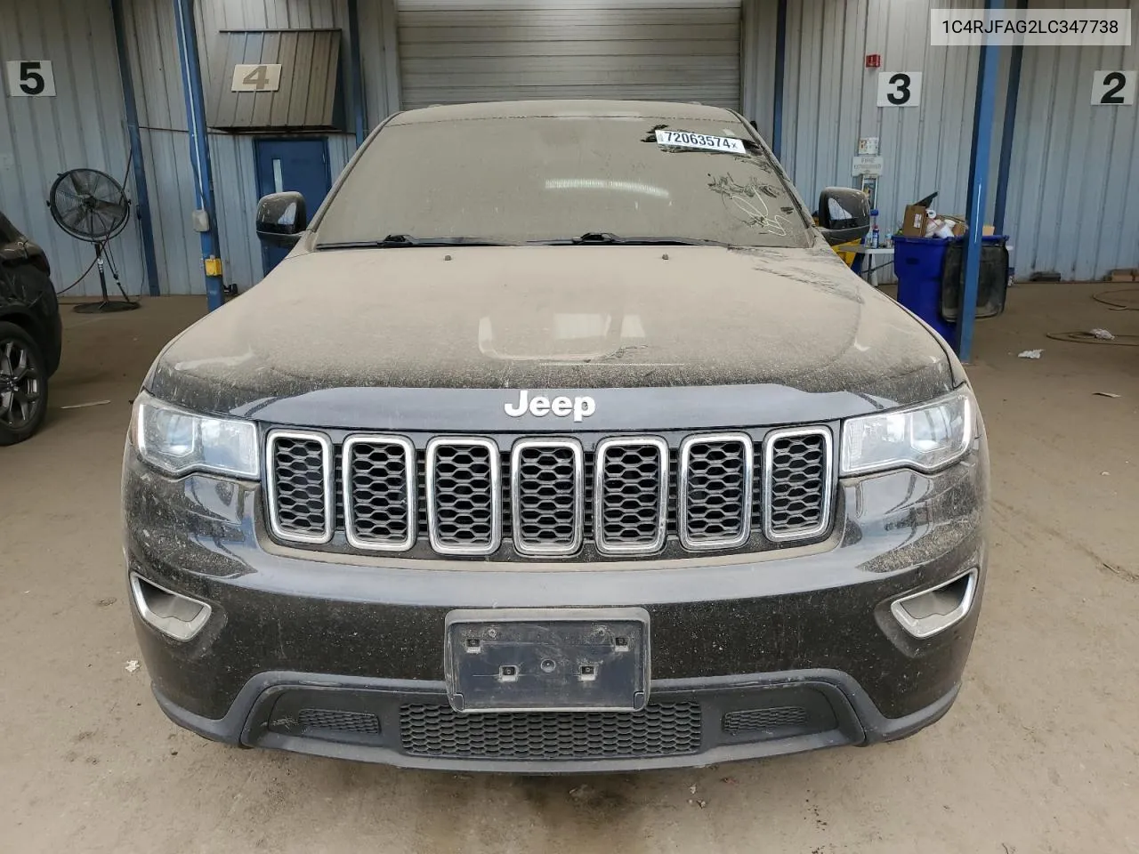 2020 Jeep Grand Cherokee Laredo VIN: 1C4RJFAG2LC347738 Lot: 72063574