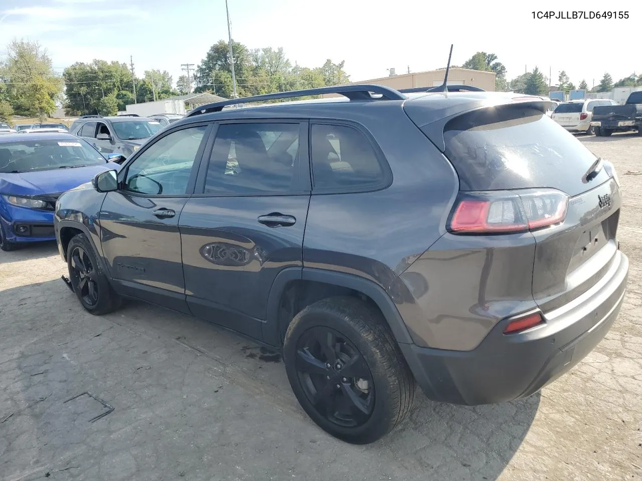 2020 Jeep Cherokee Latitude Plus VIN: 1C4PJLLB7LD649155 Lot: 72127204