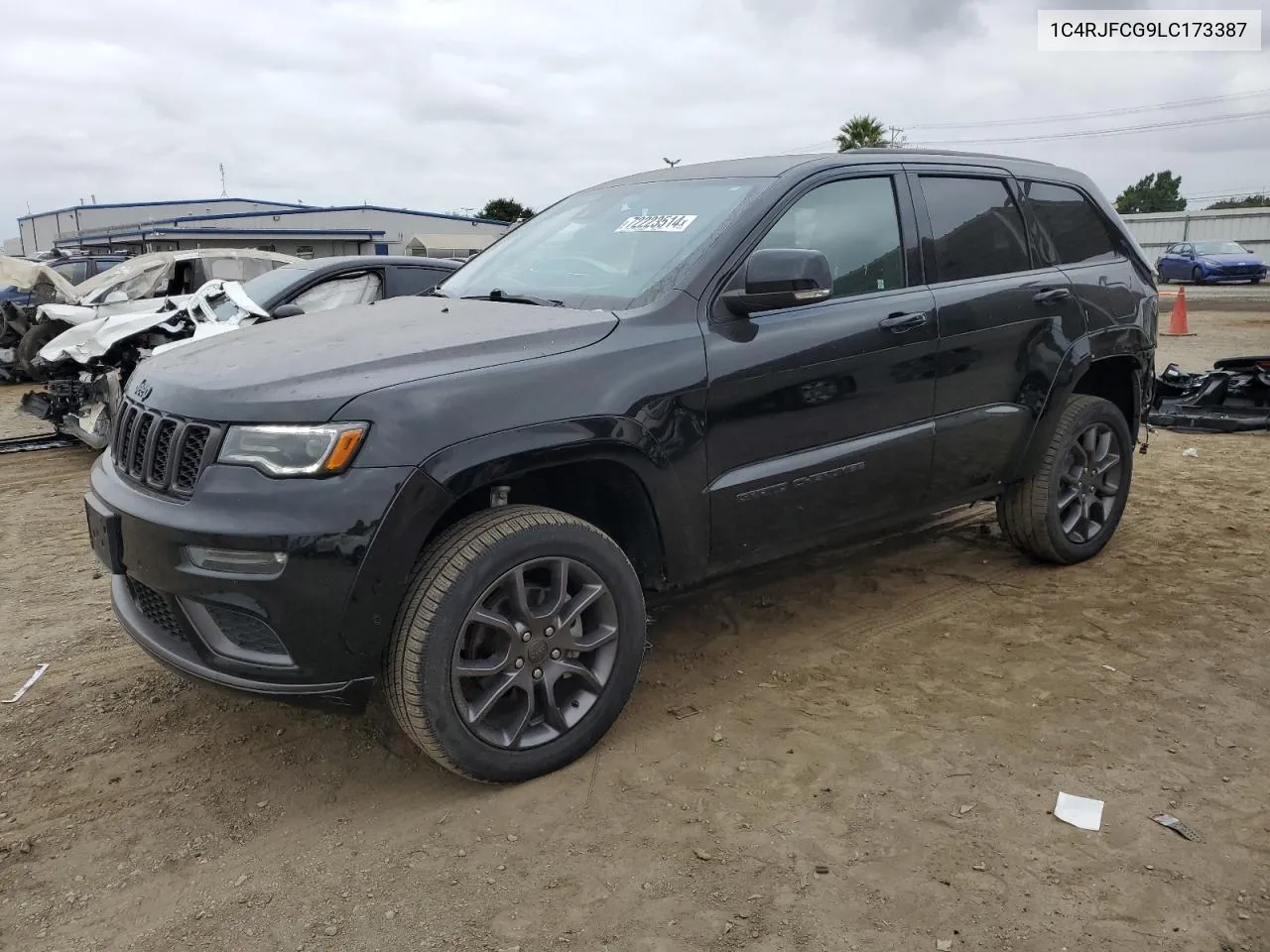 2020 Jeep Grand Cherokee Overland VIN: 1C4RJFCG9LC173387 Lot: 72223514