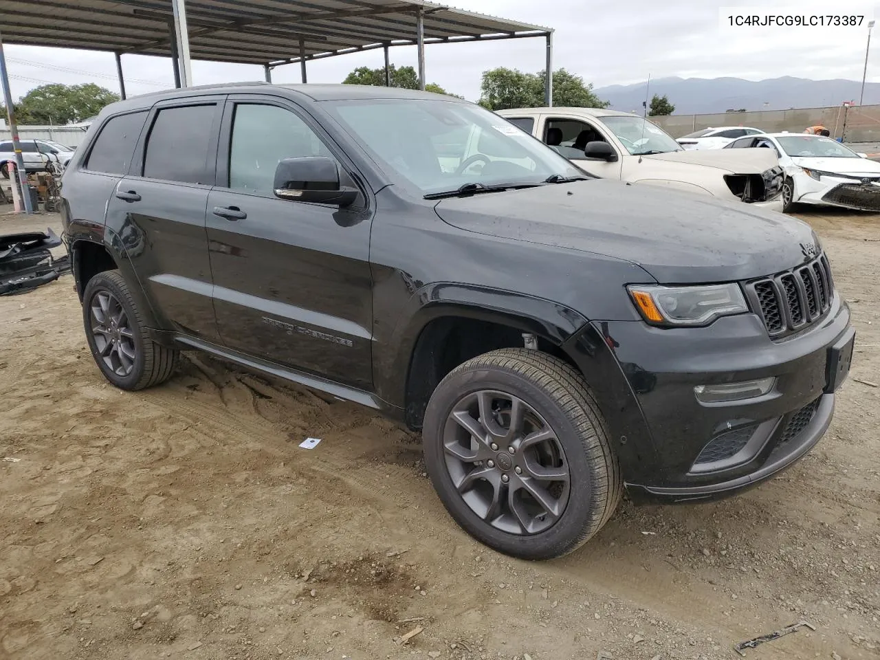 2020 Jeep Grand Cherokee Overland VIN: 1C4RJFCG9LC173387 Lot: 72223514