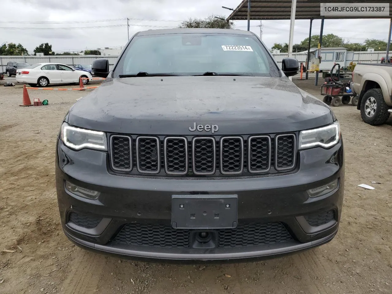 2020 Jeep Grand Cherokee Overland VIN: 1C4RJFCG9LC173387 Lot: 72223514