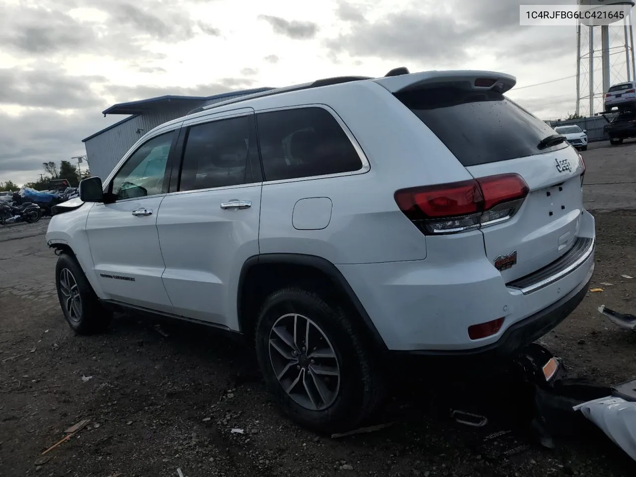 2020 Jeep Grand Cherokee Limited VIN: 1C4RJFBG6LC421645 Lot: 72271474