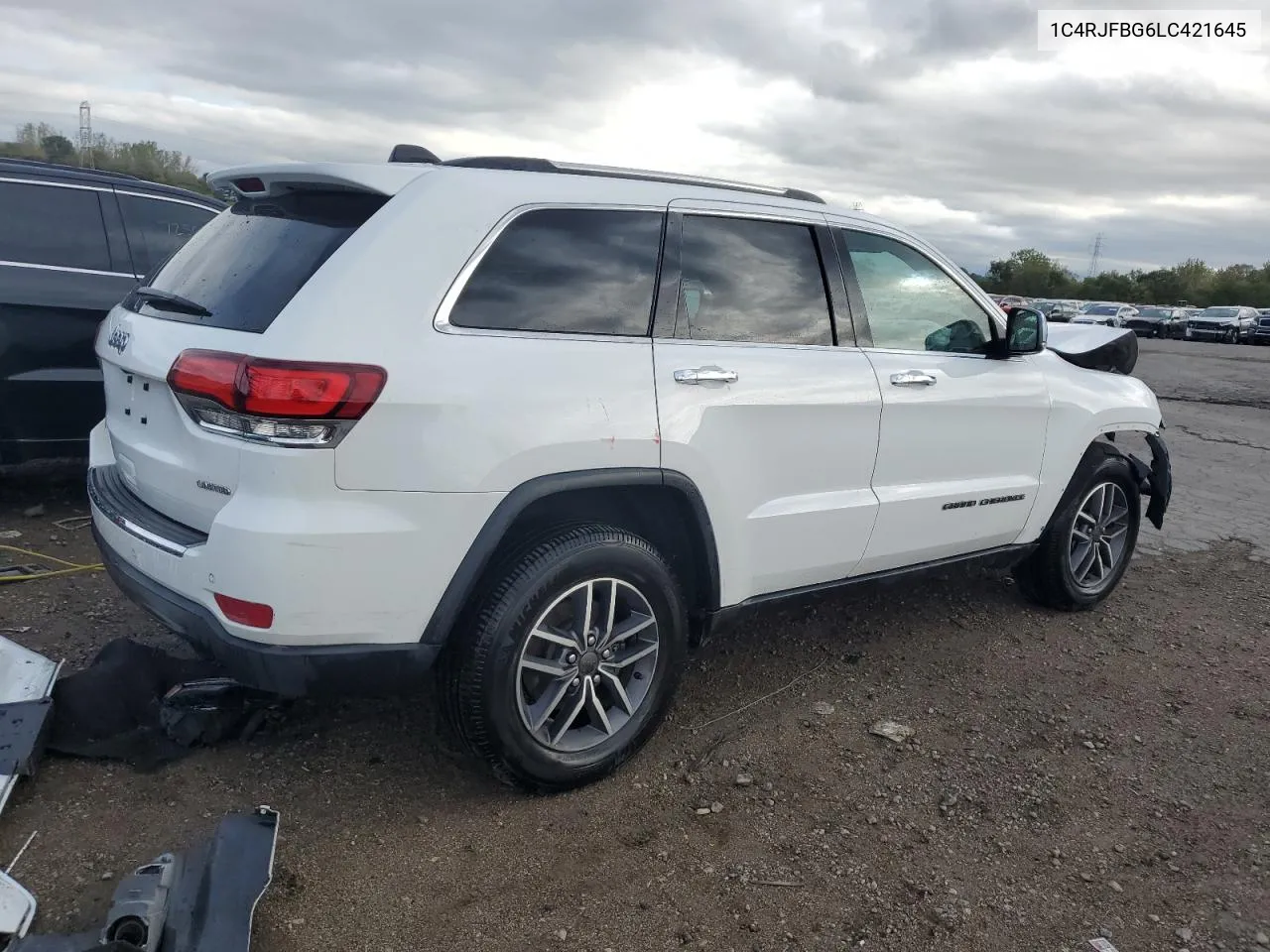 2020 Jeep Grand Cherokee Limited VIN: 1C4RJFBG6LC421645 Lot: 72271474