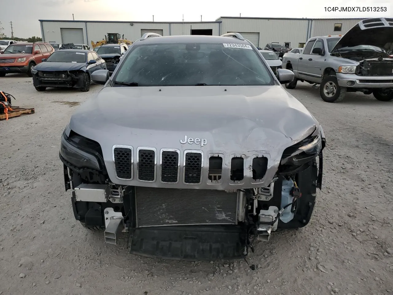 2020 Jeep Cherokee Limited VIN: 1C4PJMDX7LD513253 Lot: 72343504