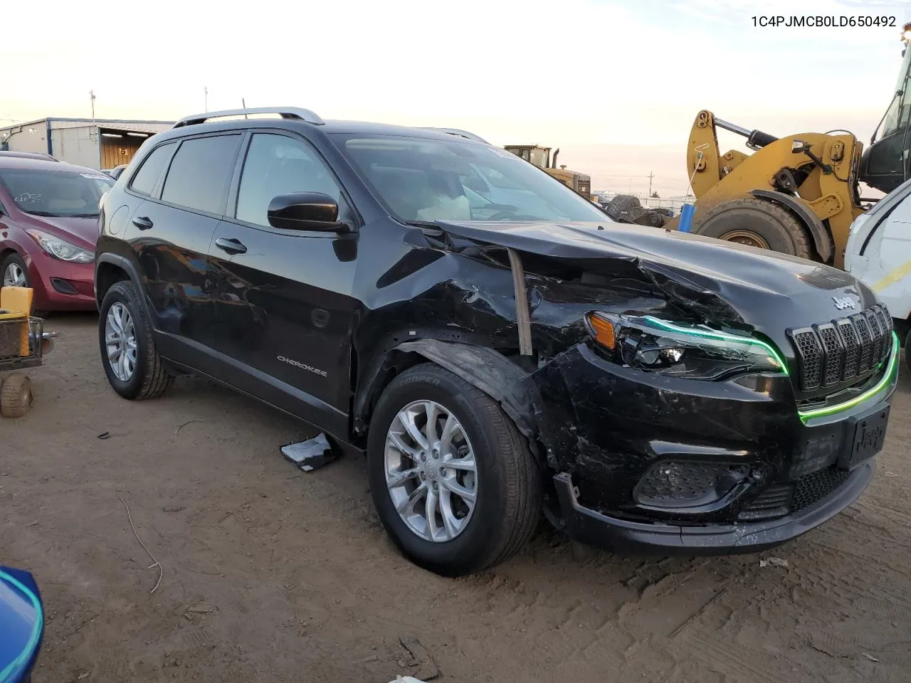 2020 Jeep Cherokee Latitude VIN: 1C4PJMCB0LD650492 Lot: 72386924