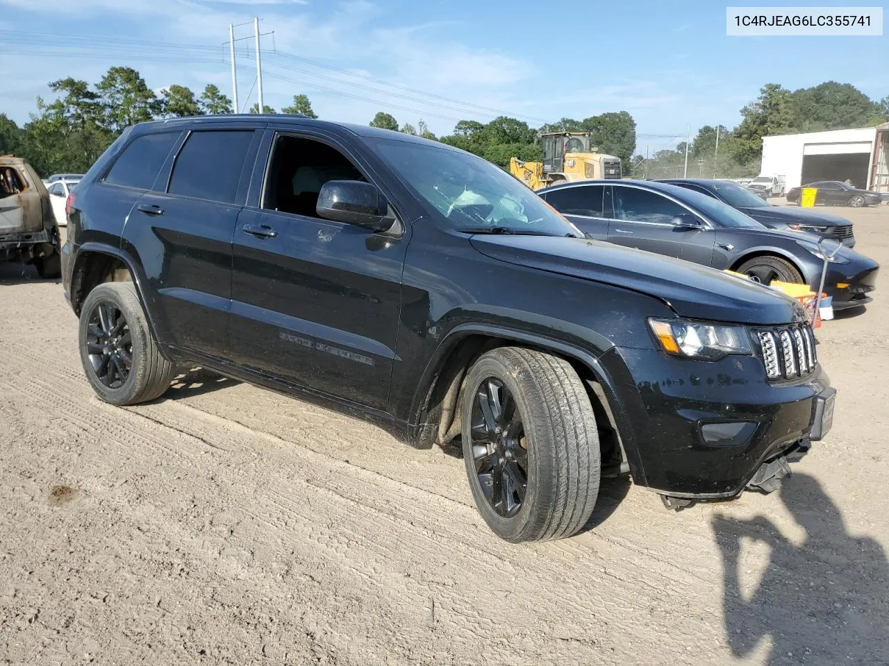 2020 Jeep Grand Cherokee Laredo VIN: 1C4RJEAG6LC355741 Lot: 72413624