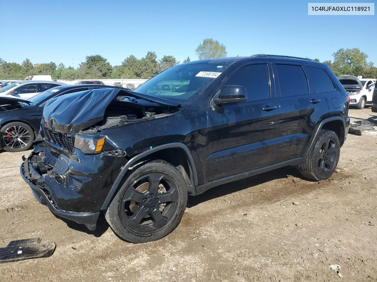 2020 Jeep Grand Cherokee Laredo VIN: 1C4RJFAGXLC118921 Lot: 72596194