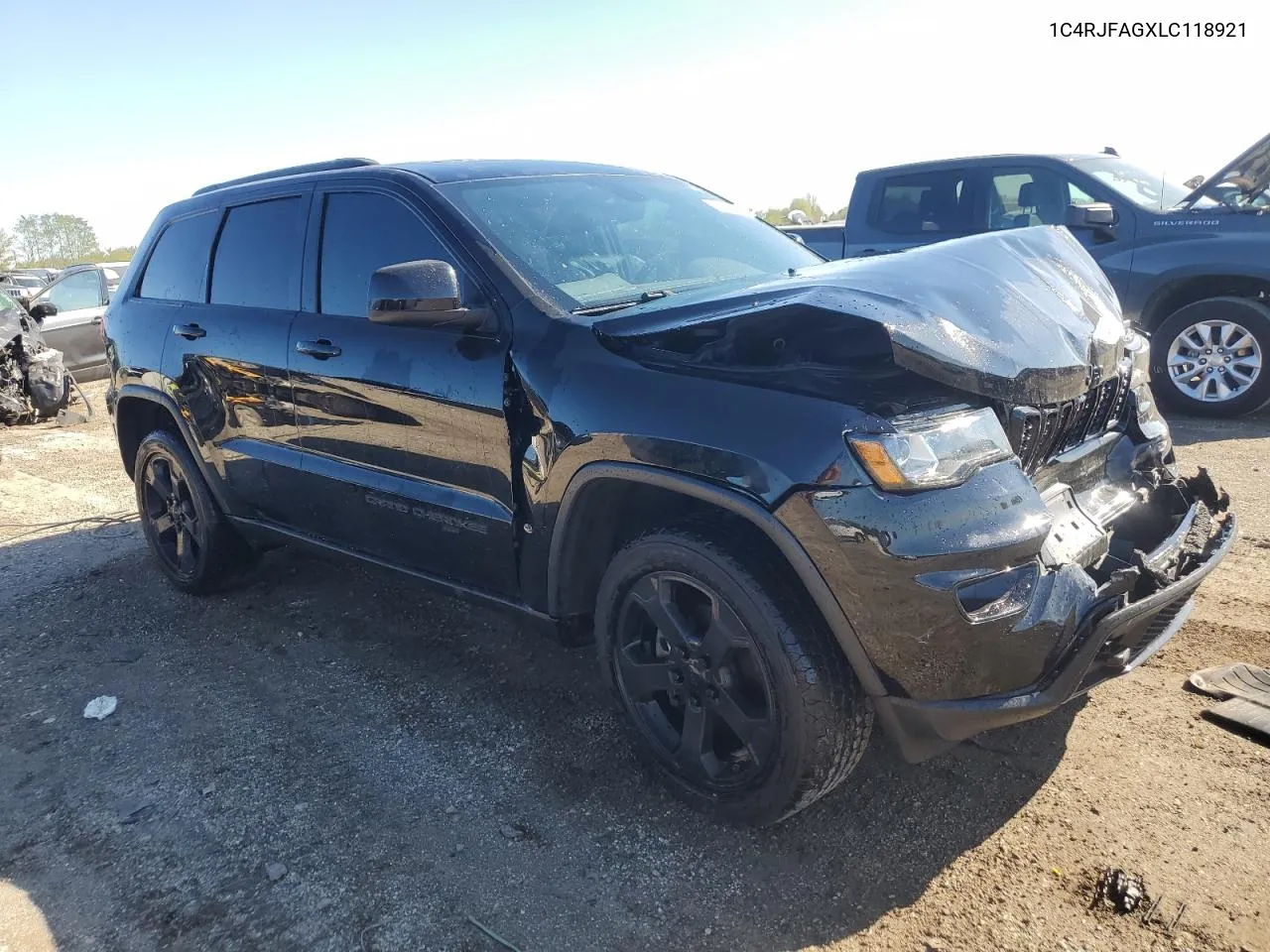 2020 Jeep Grand Cherokee Laredo VIN: 1C4RJFAGXLC118921 Lot: 72596194