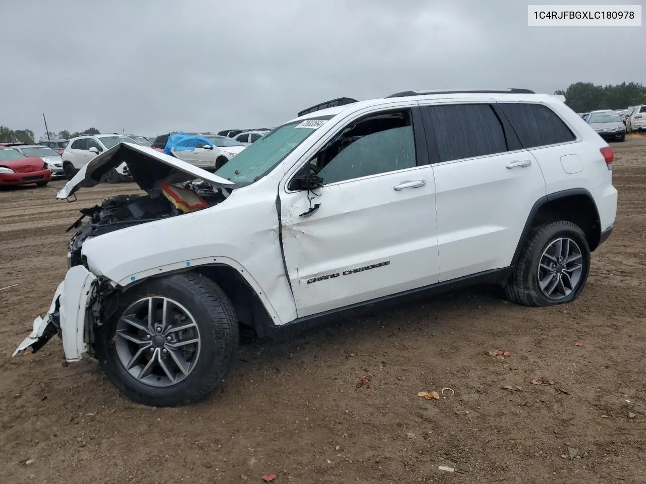 2020 Jeep Grand Cherokee Limited VIN: 1C4RJFBGXLC180978 Lot: 72683564