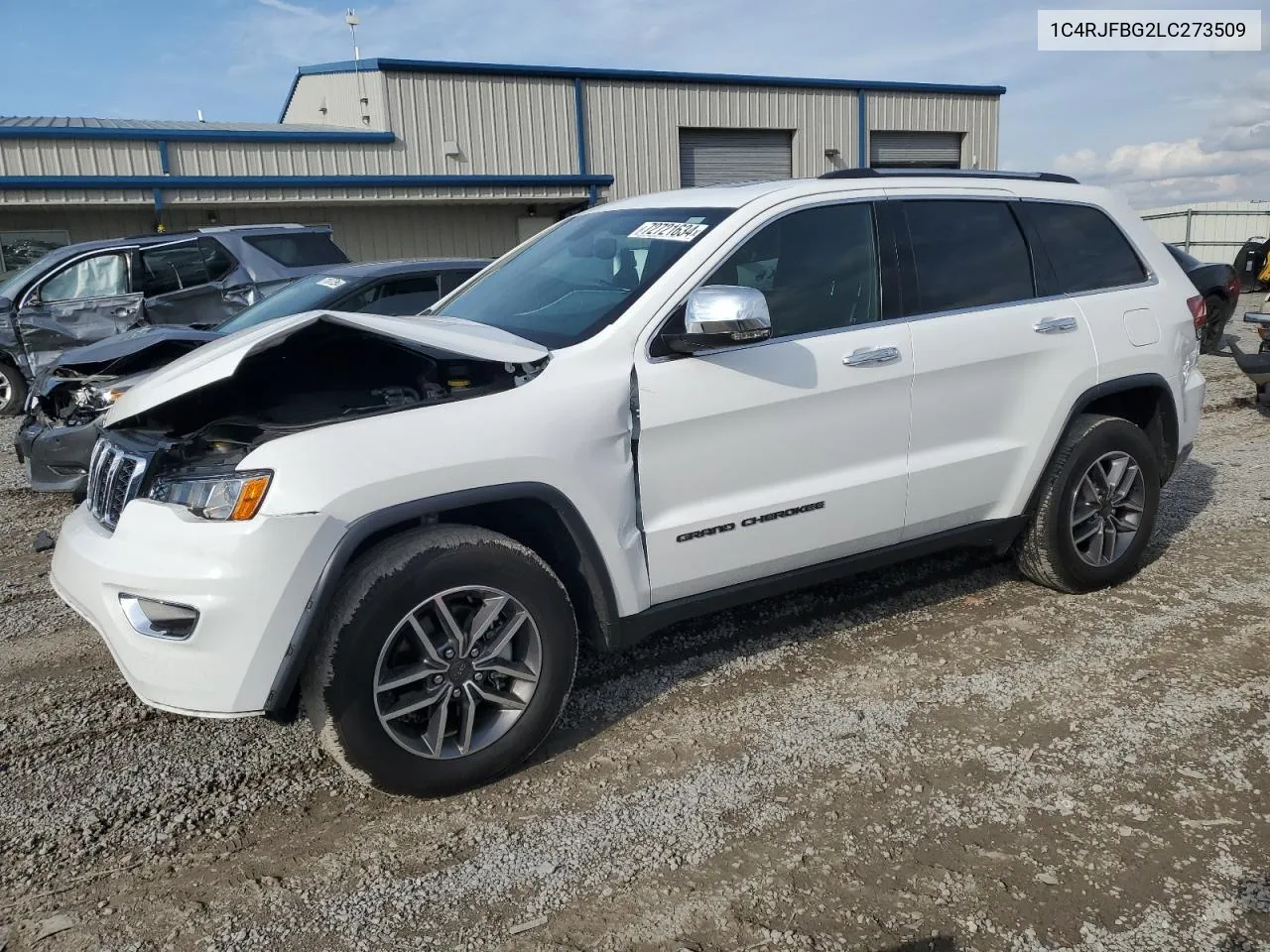 2020 Jeep Grand Cherokee Limited VIN: 1C4RJFBG2LC273509 Lot: 72721634