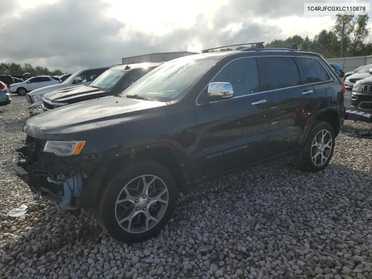 2020 Jeep Grand Cherokee Overland VIN: 1C4RJFCGXLC110878 Lot: 72728074