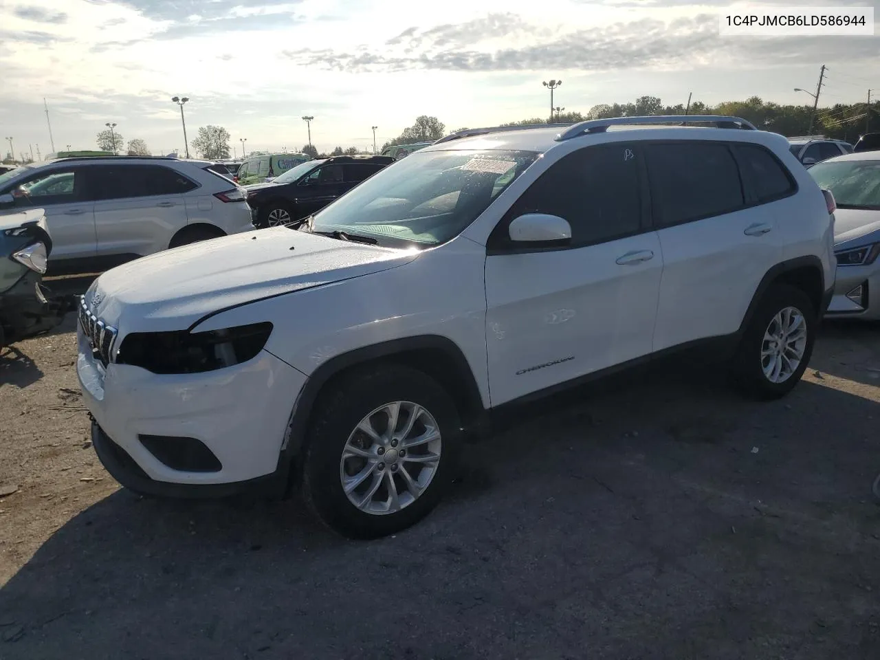 1C4PJMCB6LD586944 2020 Jeep Cherokee Latitude