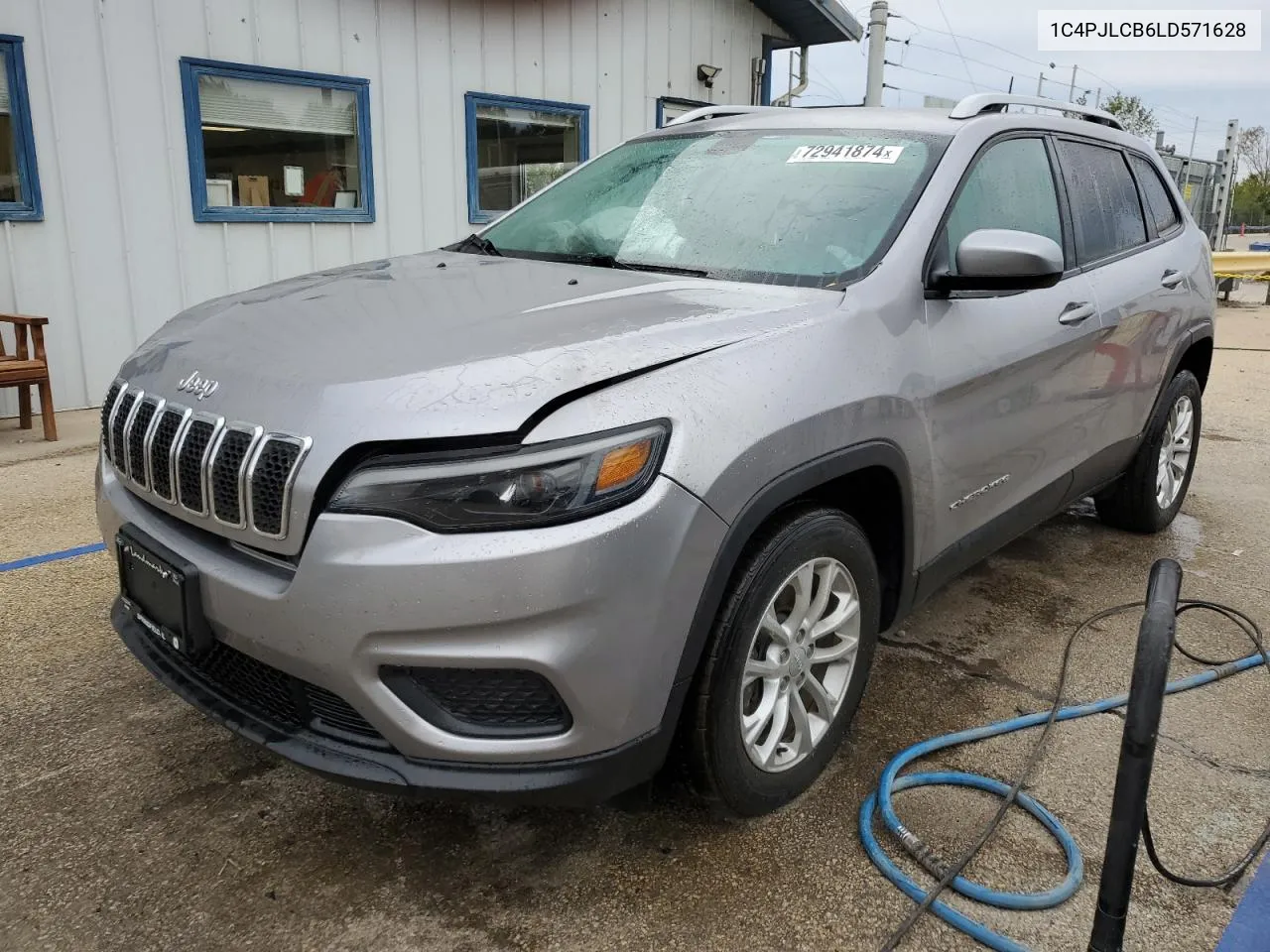 1C4PJLCB6LD571628 2020 Jeep Cherokee Latitude