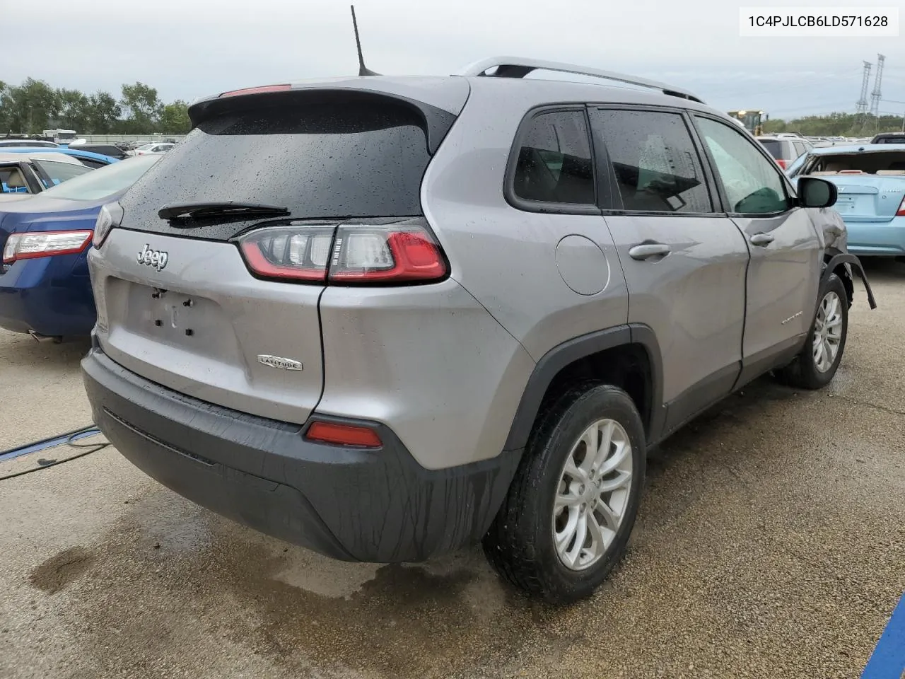 1C4PJLCB6LD571628 2020 Jeep Cherokee Latitude