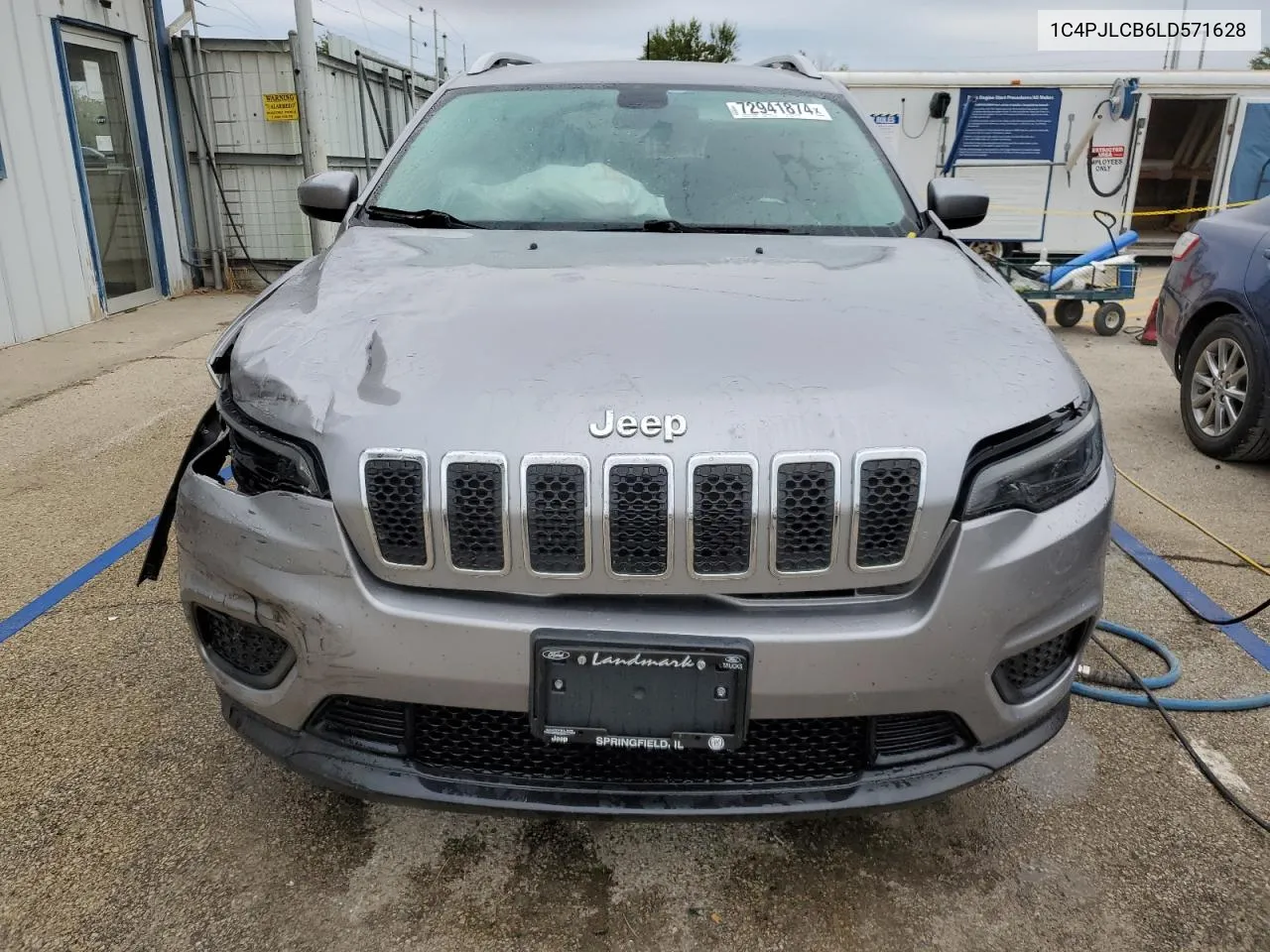 2020 Jeep Cherokee Latitude VIN: 1C4PJLCB6LD571628 Lot: 72941874