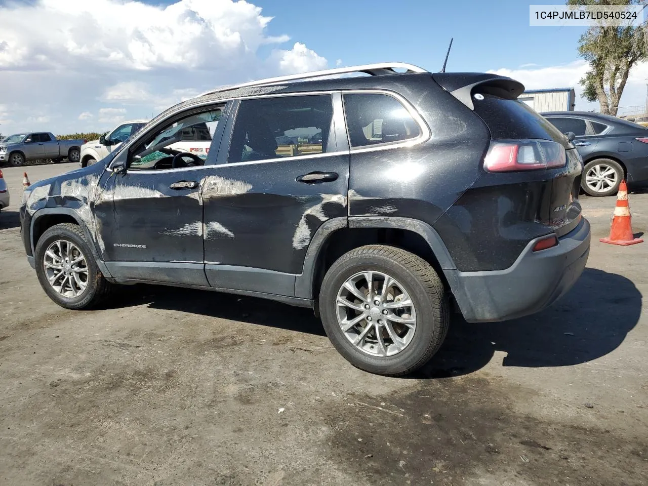 2020 Jeep Cherokee Latitude Plus VIN: 1C4PJMLB7LD540524 Lot: 72964164