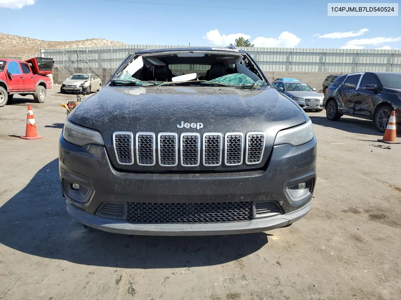 2020 Jeep Cherokee Latitude Plus VIN: 1C4PJMLB7LD540524 Lot: 72964164