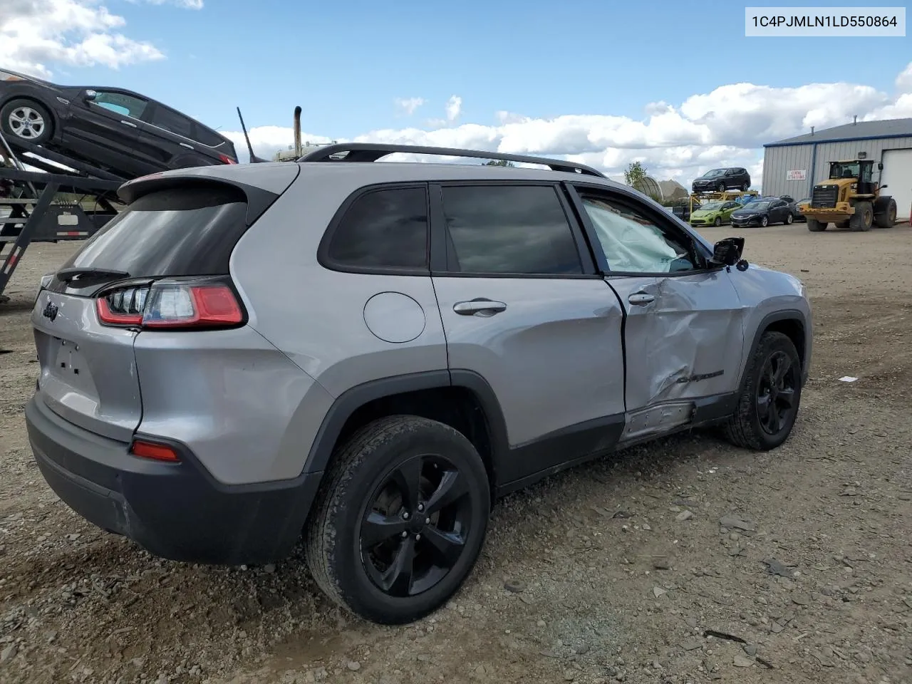 2020 Jeep Cherokee Latitude Plus VIN: 1C4PJMLN1LD550864 Lot: 72989994