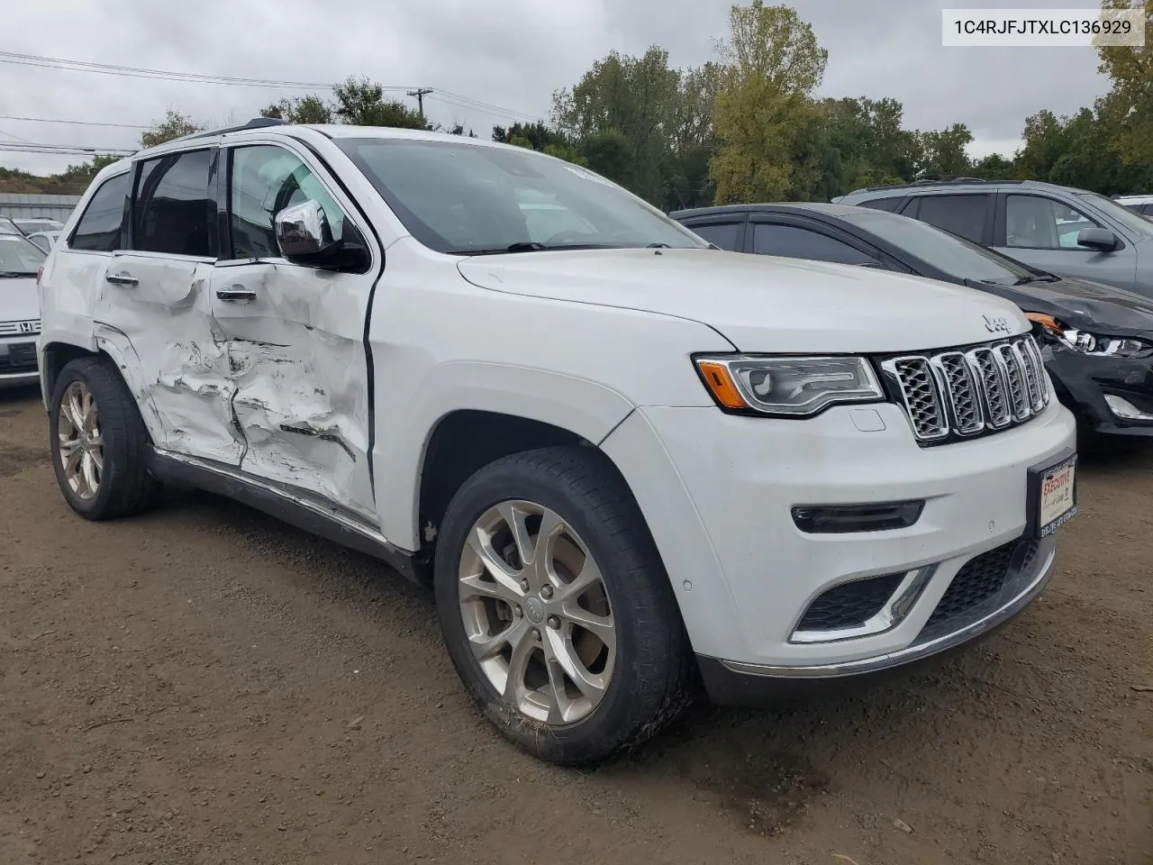 2020 Jeep Grand Cherokee Summit VIN: 1C4RJFJTXLC136929 Lot: 73031764