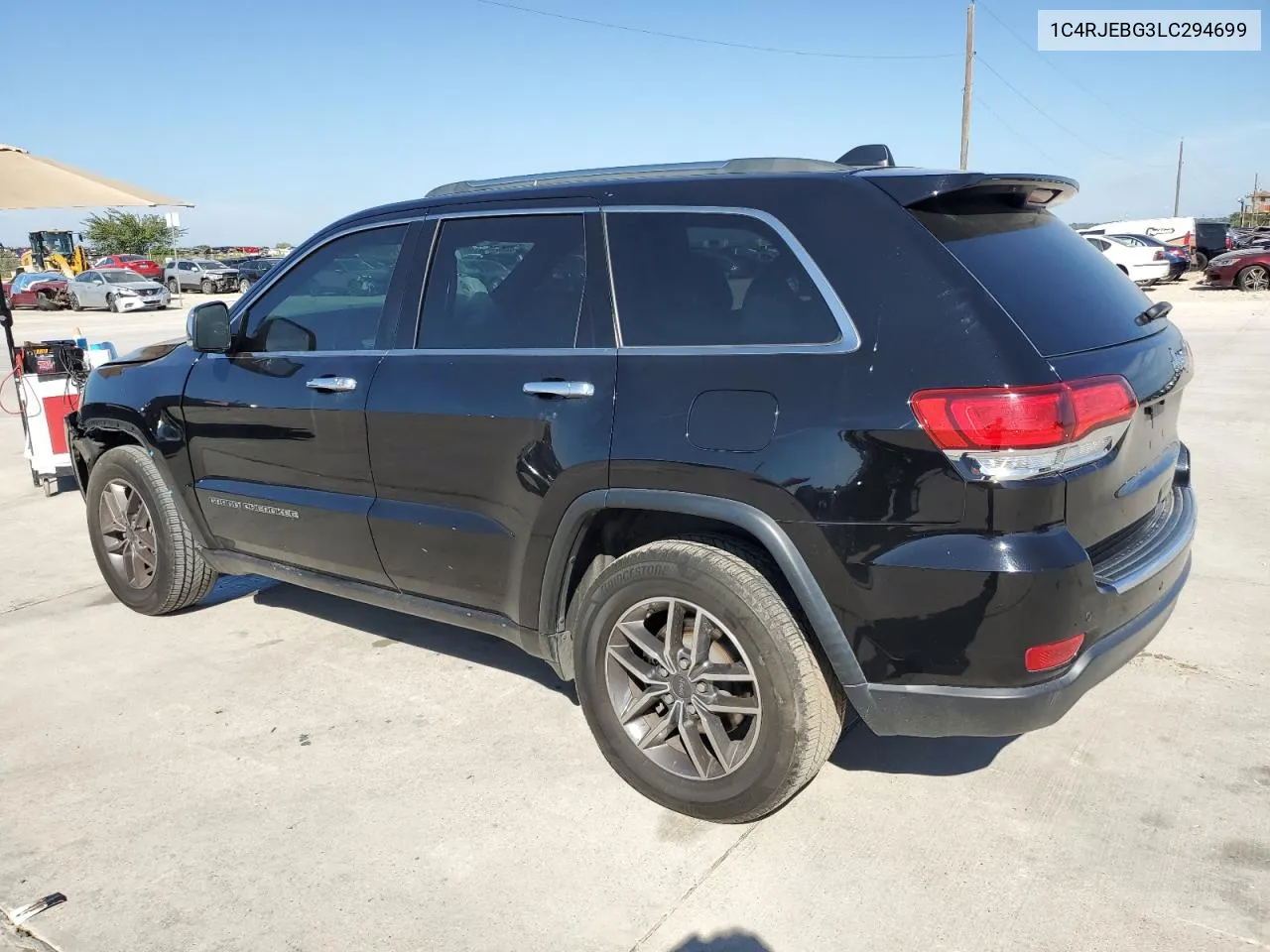 2020 Jeep Grand Cherokee Limited VIN: 1C4RJEBG3LC294699 Lot: 73039984