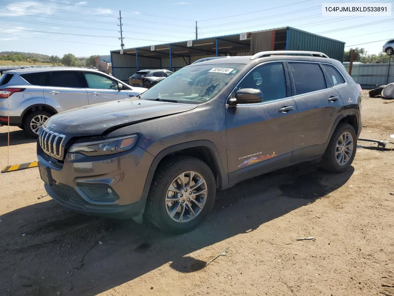 1C4PJMLBXLD533891 2020 Jeep Cherokee Latitude Plus