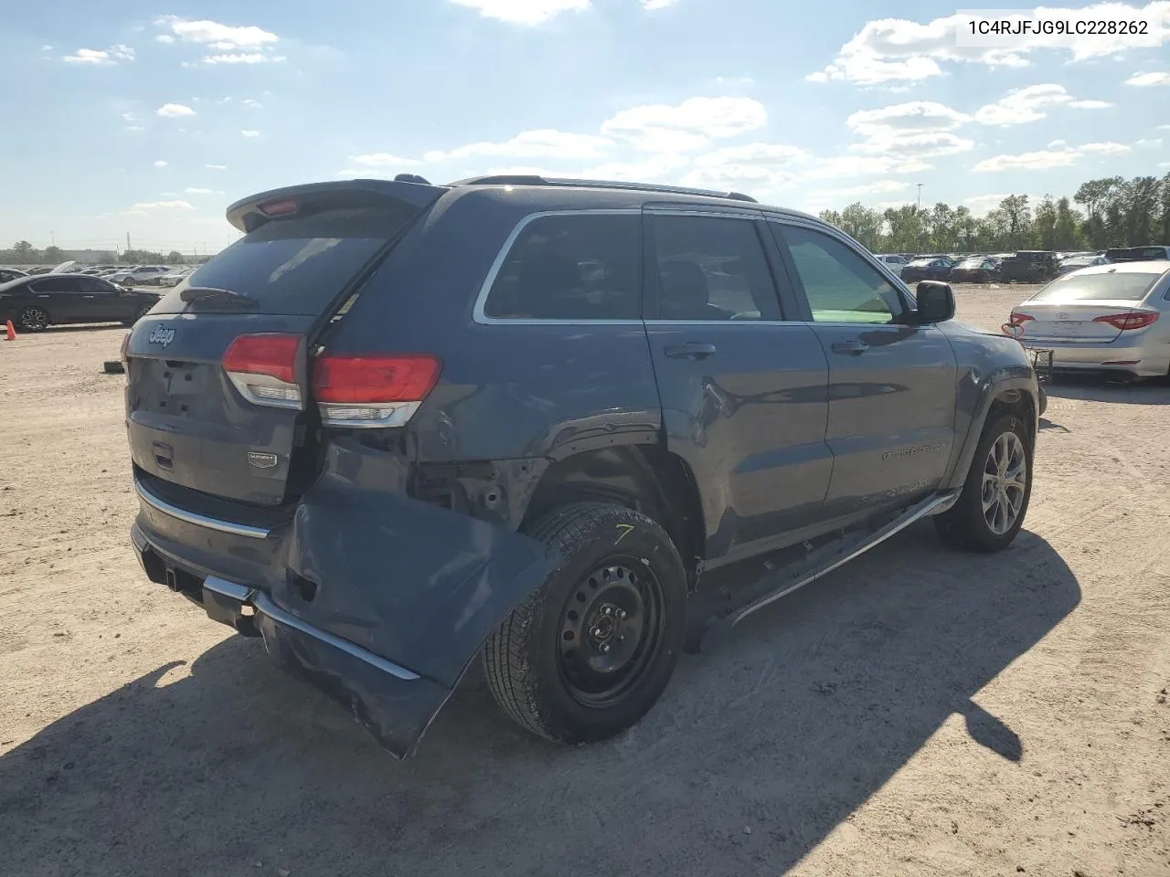 2020 Jeep Grand Cherokee Summit VIN: 1C4RJFJG9LC228262 Lot: 73251694