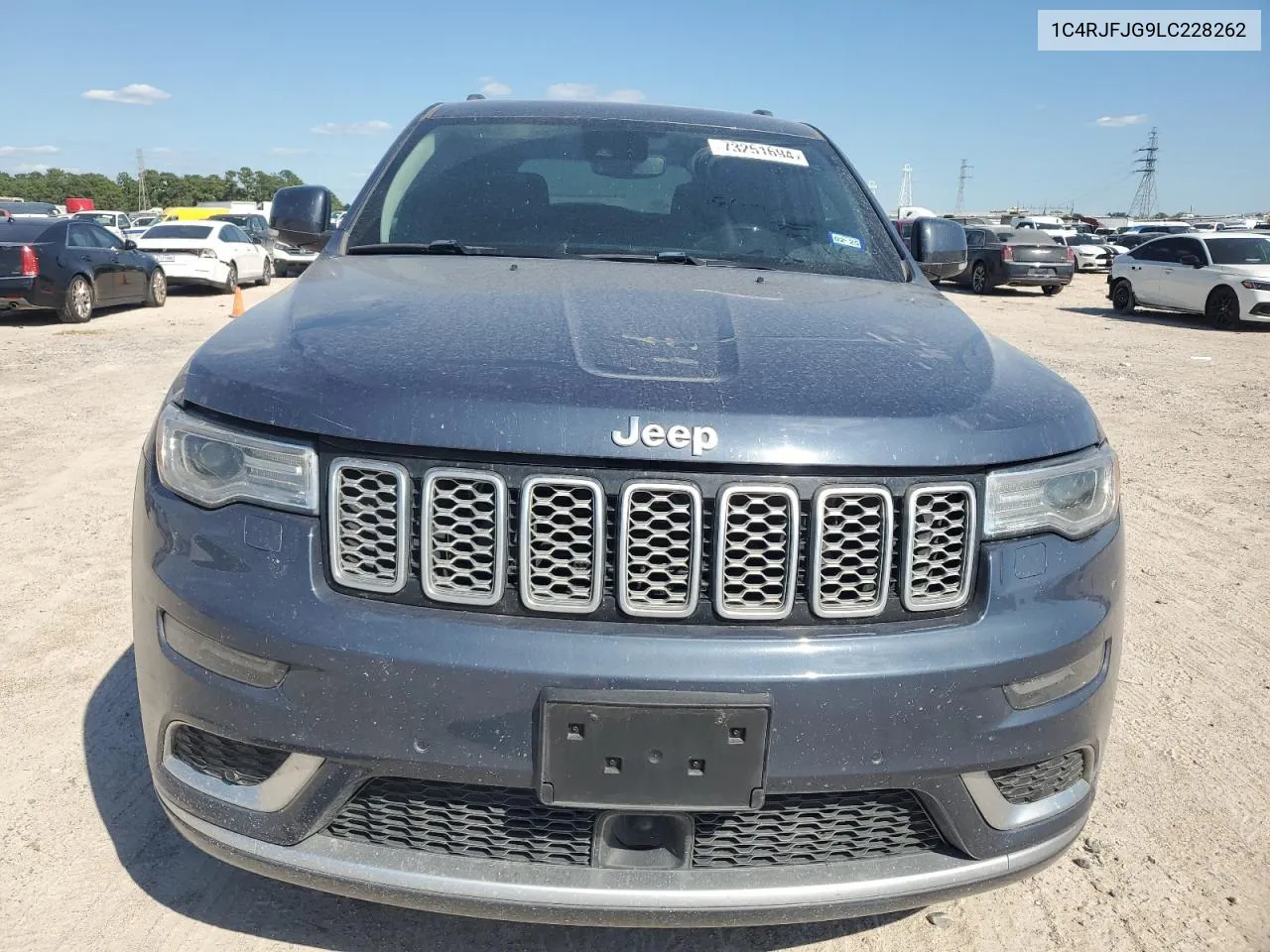 2020 Jeep Grand Cherokee Summit VIN: 1C4RJFJG9LC228262 Lot: 73251694