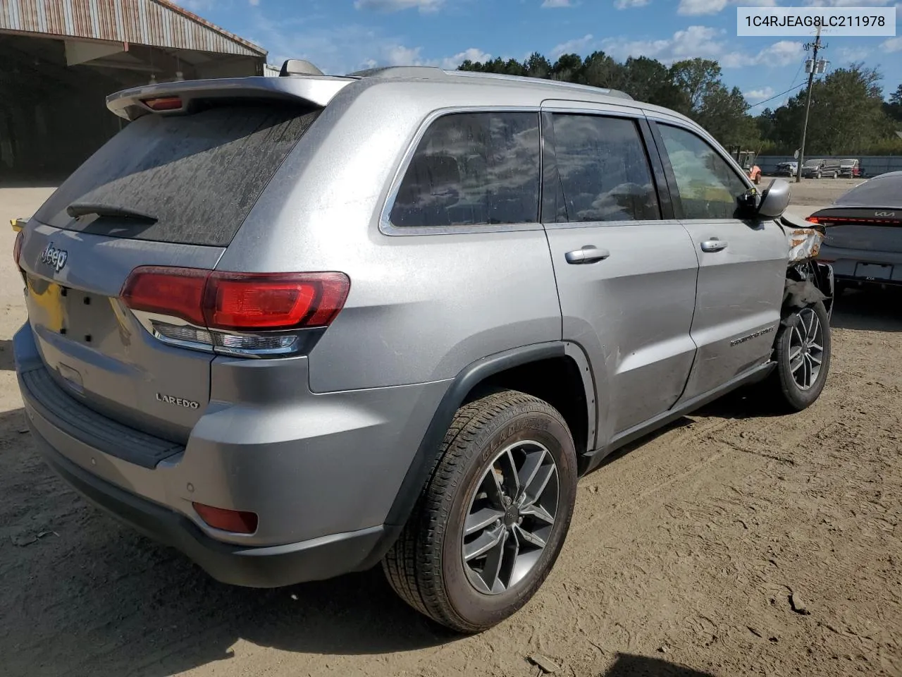 2020 Jeep Grand Cherokee Laredo VIN: 1C4RJEAG8LC211978 Lot: 73354704