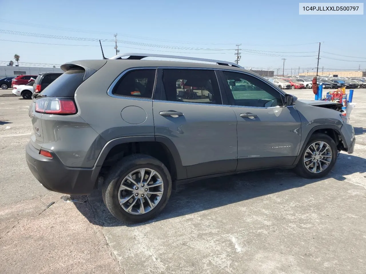 2020 Jeep Cherokee Latitude Plus VIN: 1C4PJLLXXLD500797 Lot: 73576724