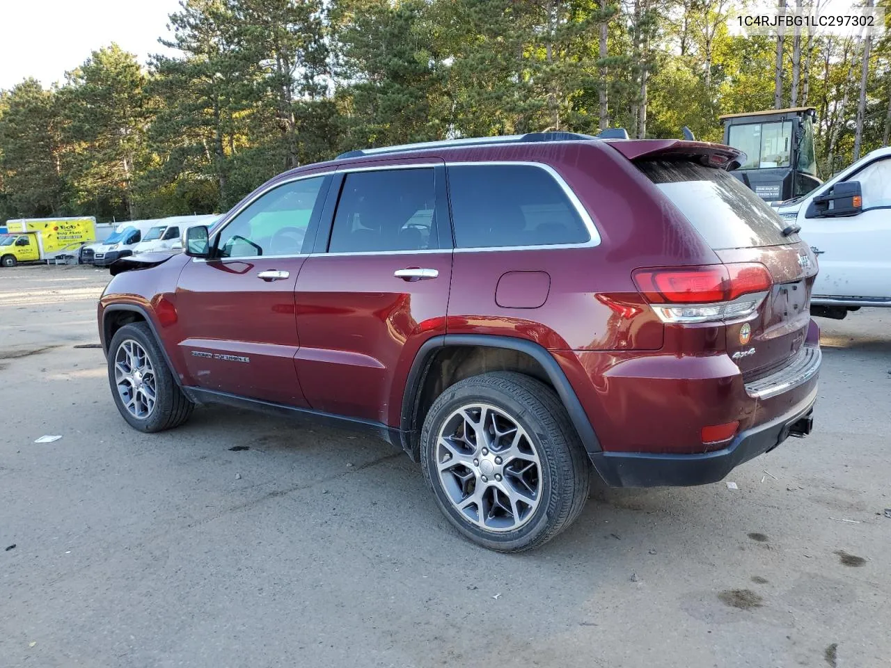 2020 Jeep Grand Cherokee Limited VIN: 1C4RJFBG1LC297302 Lot: 73655944