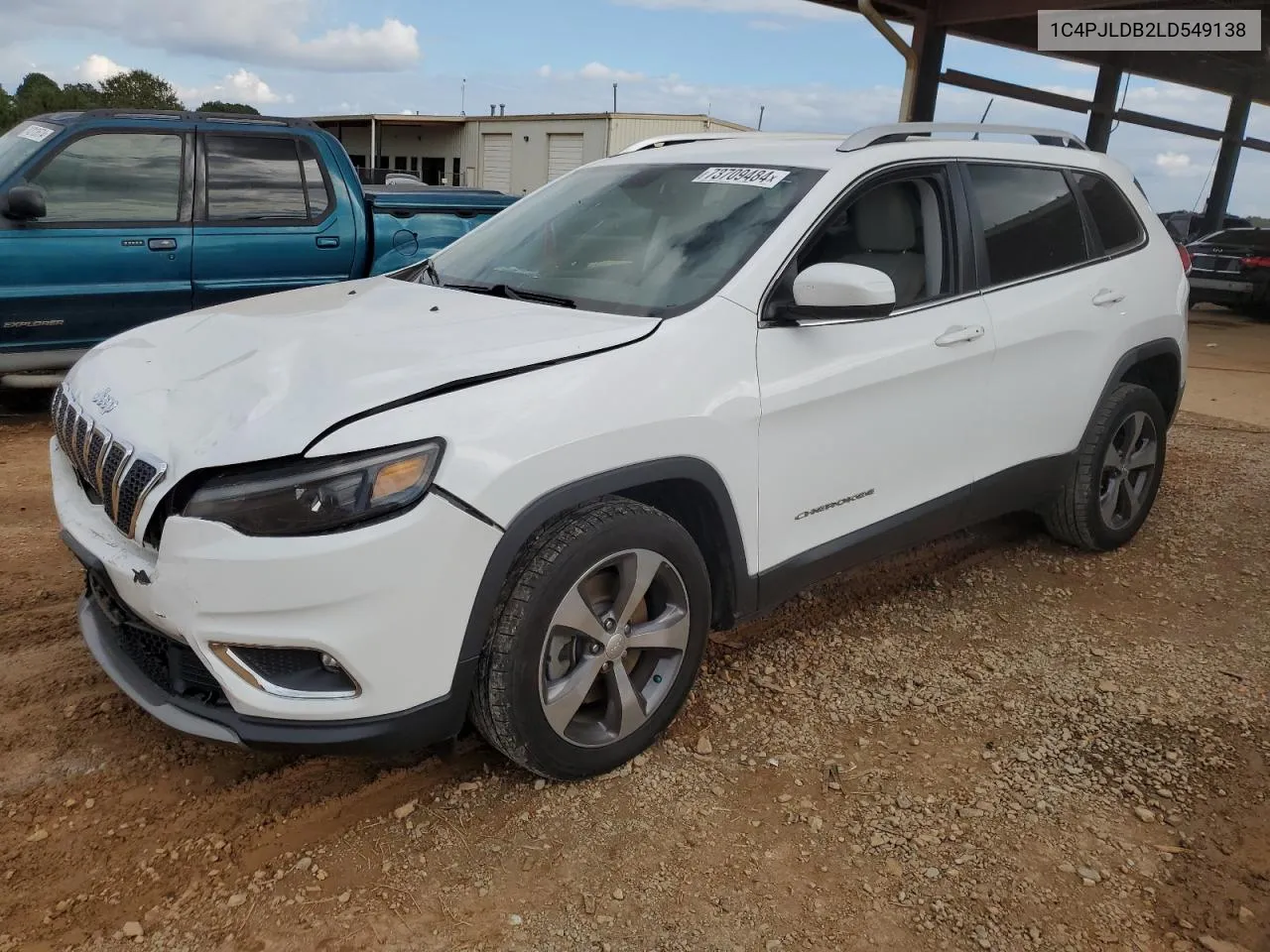 2020 Jeep Cherokee Limited VIN: 1C4PJLDB2LD549138 Lot: 73709484