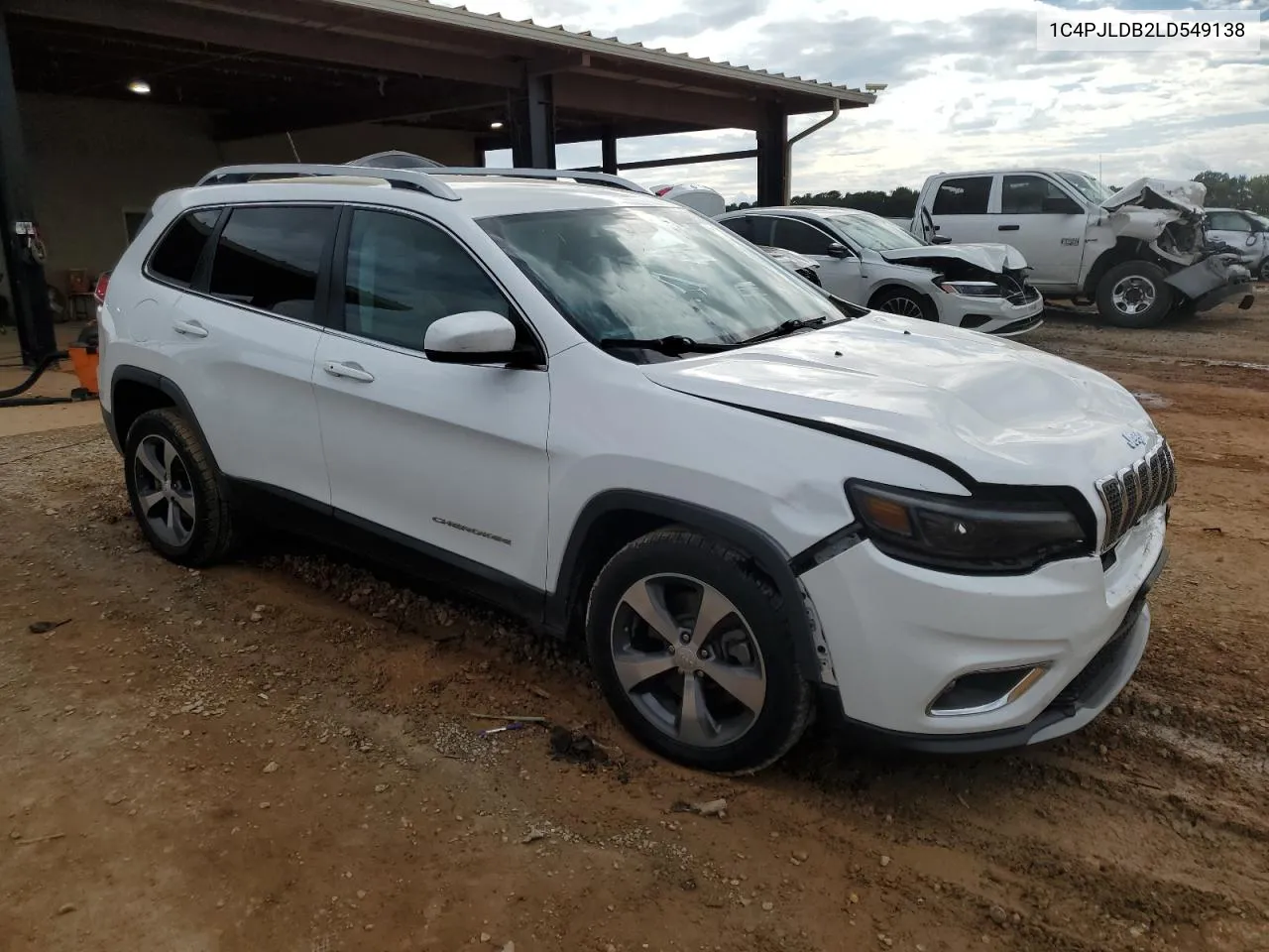 2020 Jeep Cherokee Limited VIN: 1C4PJLDB2LD549138 Lot: 73709484