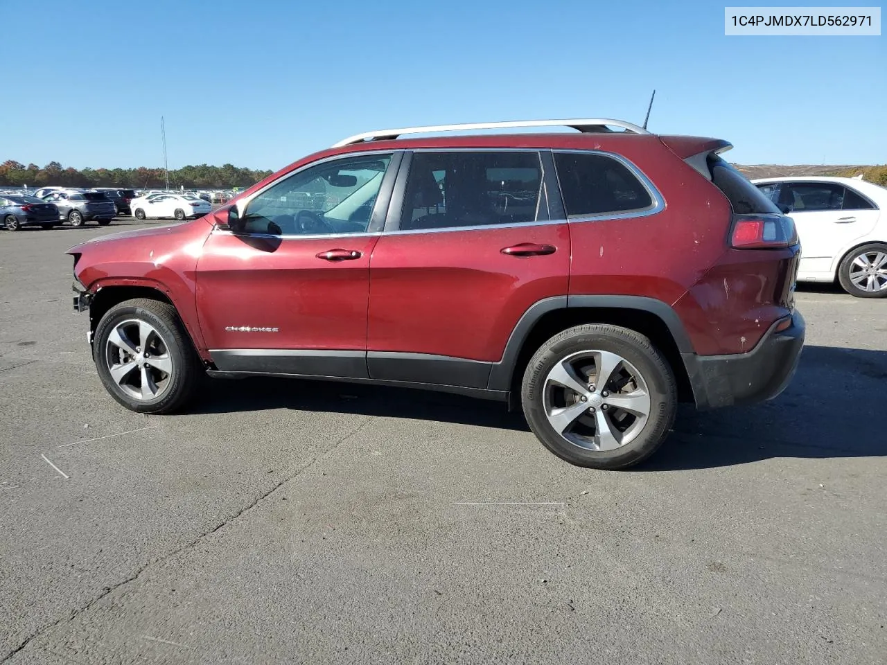 2020 Jeep Cherokee Limited VIN: 1C4PJMDX7LD562971 Lot: 73771444