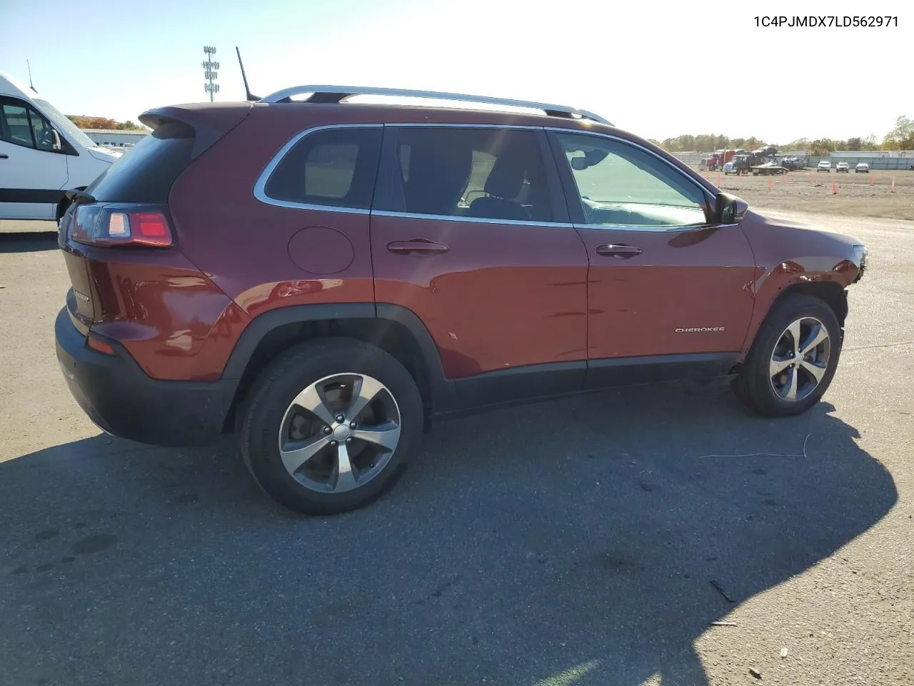 2020 Jeep Cherokee Limited VIN: 1C4PJMDX7LD562971 Lot: 73771444