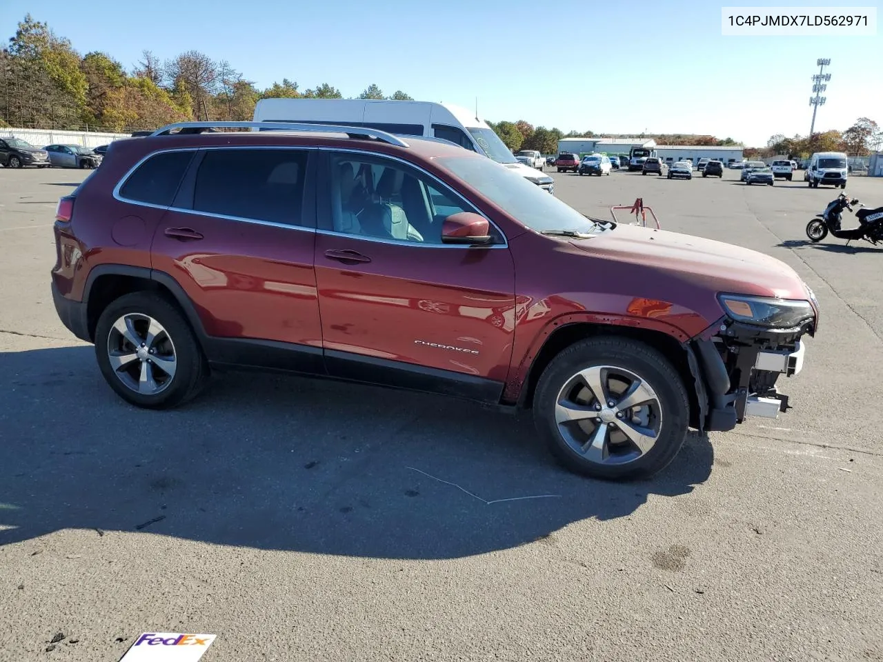 2020 Jeep Cherokee Limited VIN: 1C4PJMDX7LD562971 Lot: 73771444