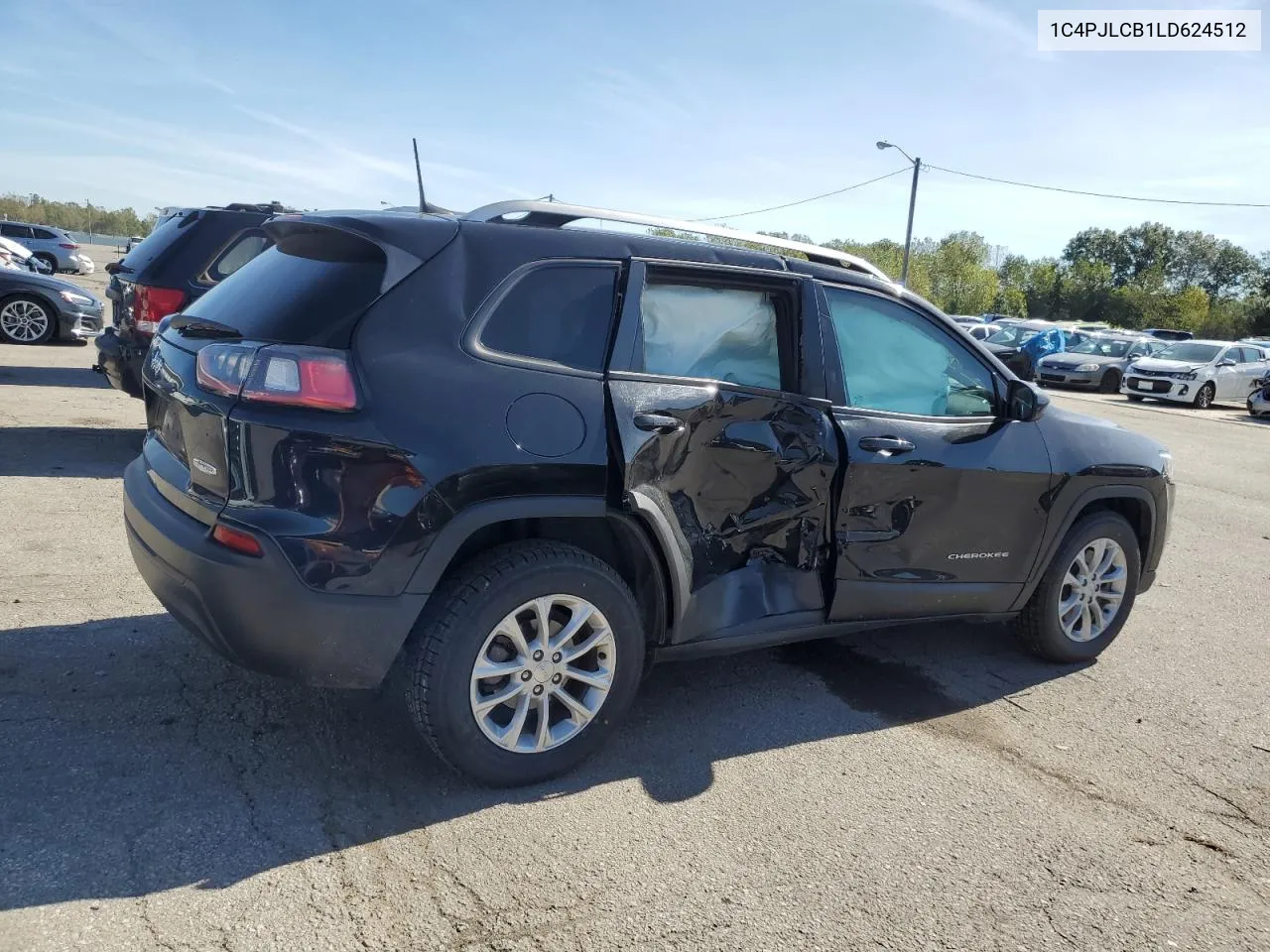 2020 Jeep Cherokee Latitude VIN: 1C4PJLCB1LD624512 Lot: 73796374