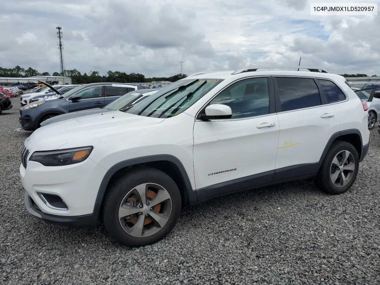 2020 Jeep Cherokee Limited VIN: 1C4PJMDX1LD520957 Lot: 73854034