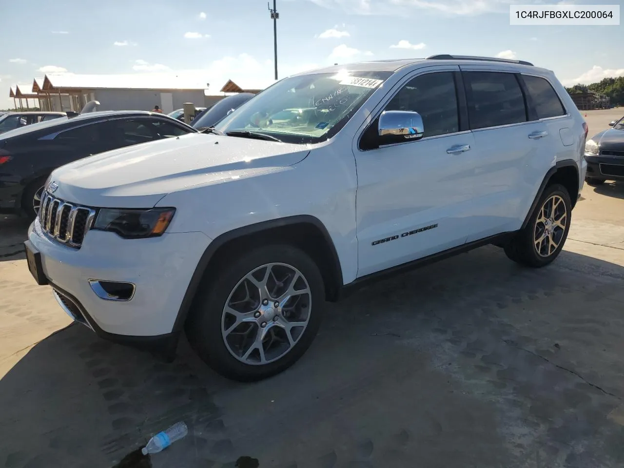 2020 Jeep Grand Cherokee Limited VIN: 1C4RJFBGXLC200064 Lot: 73881214